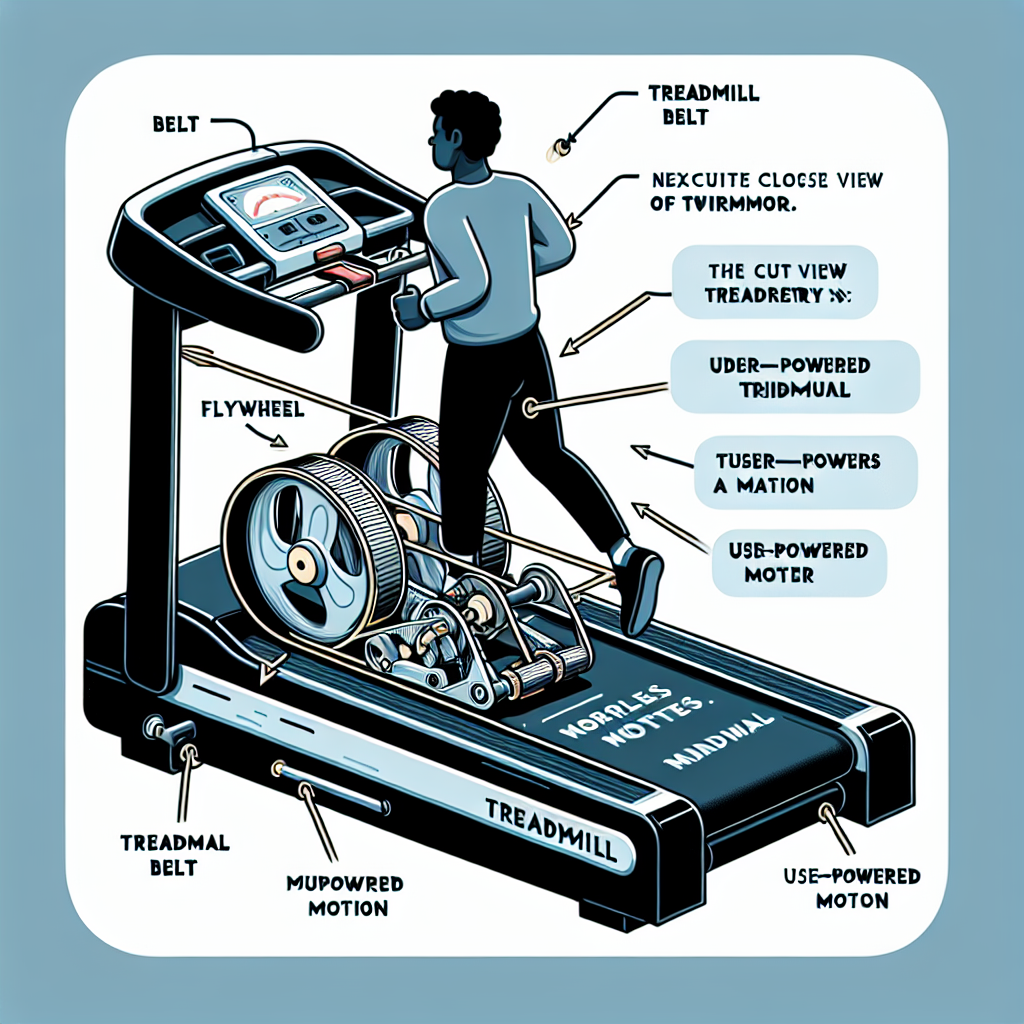 Comment fonctionne un tapis de marche sans moteur