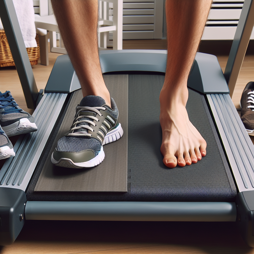 Faut il mettre des chaussures sur un tapis de marche