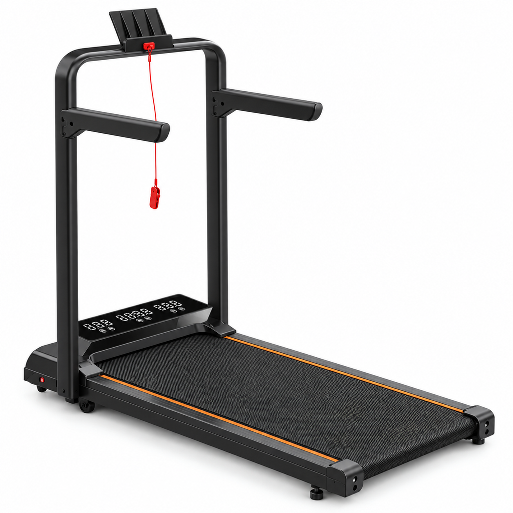 Tapis de marche avec barre de maintien| Montapisdemarche