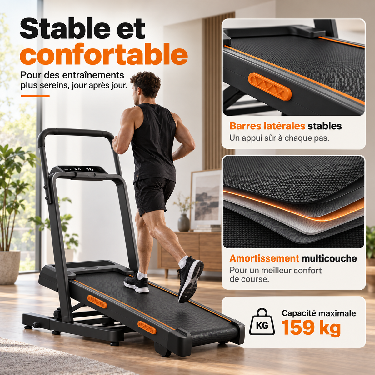 Tapis de marche avec pente| Montapisdemarche
