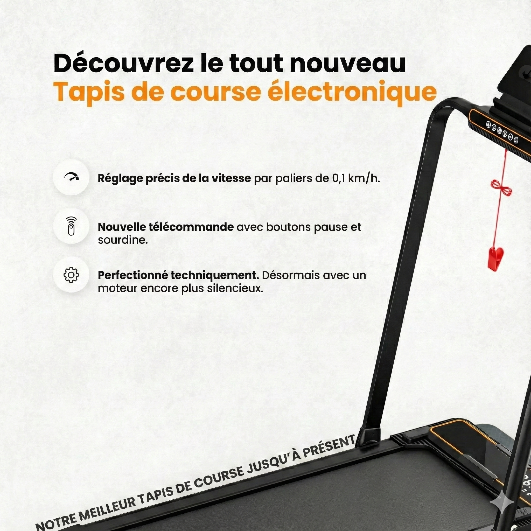 Tapis de course electronique| Montapisdemarche