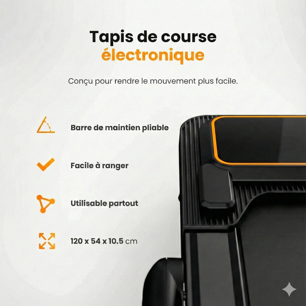 Tapis de course electronique| Montapisdemarche