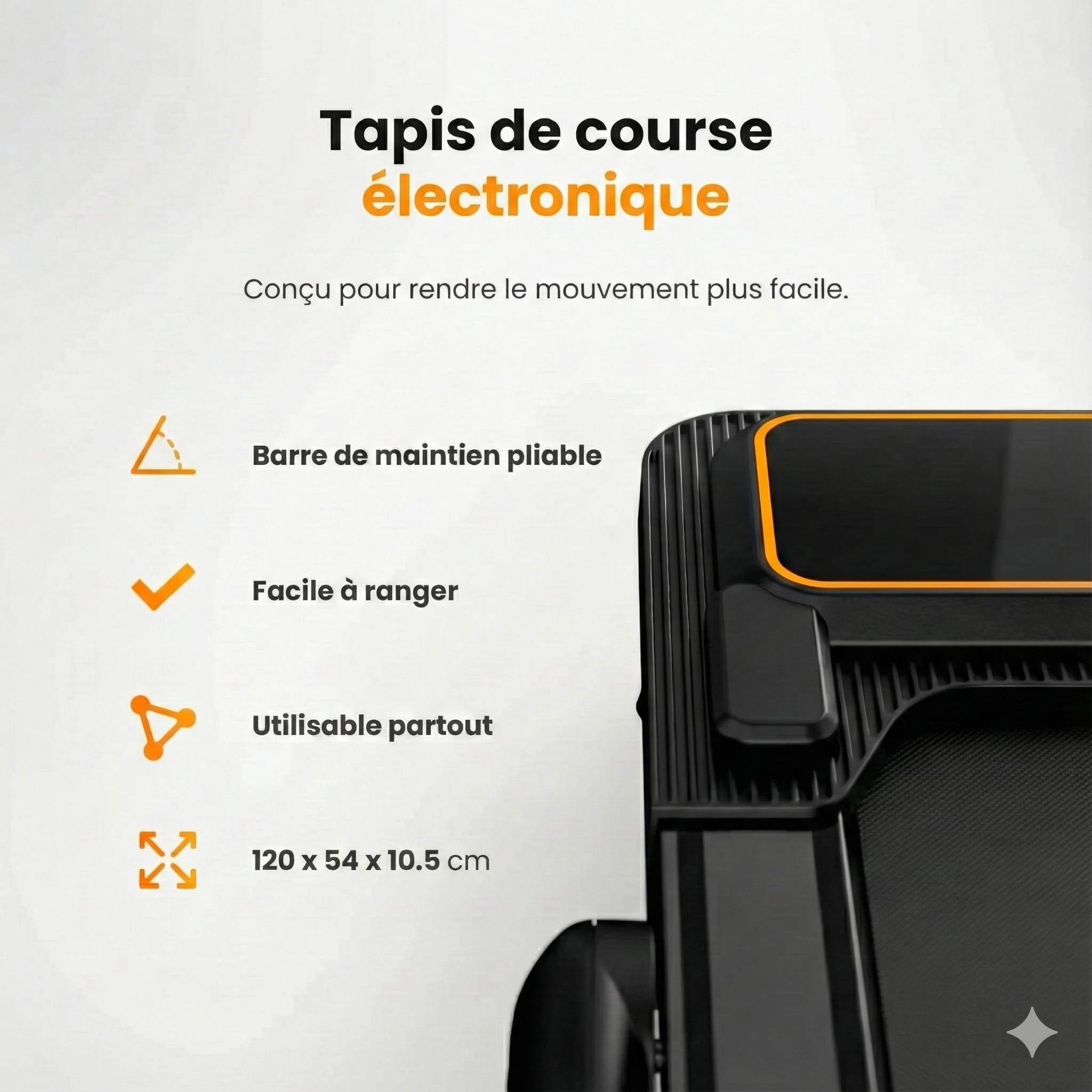 Tapis de course electronique| Montapisdemarche
