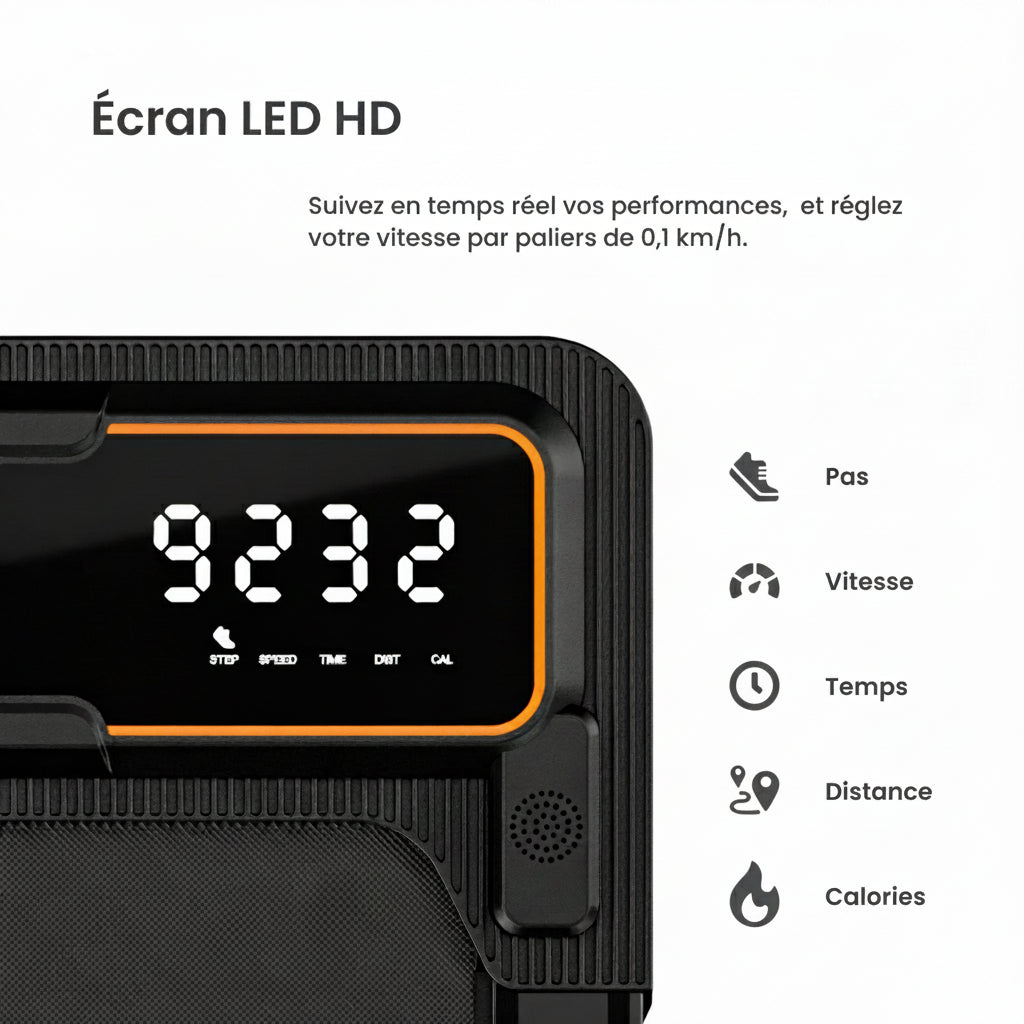 Tapis de marche inclinable et pliable | Montapisdemarche