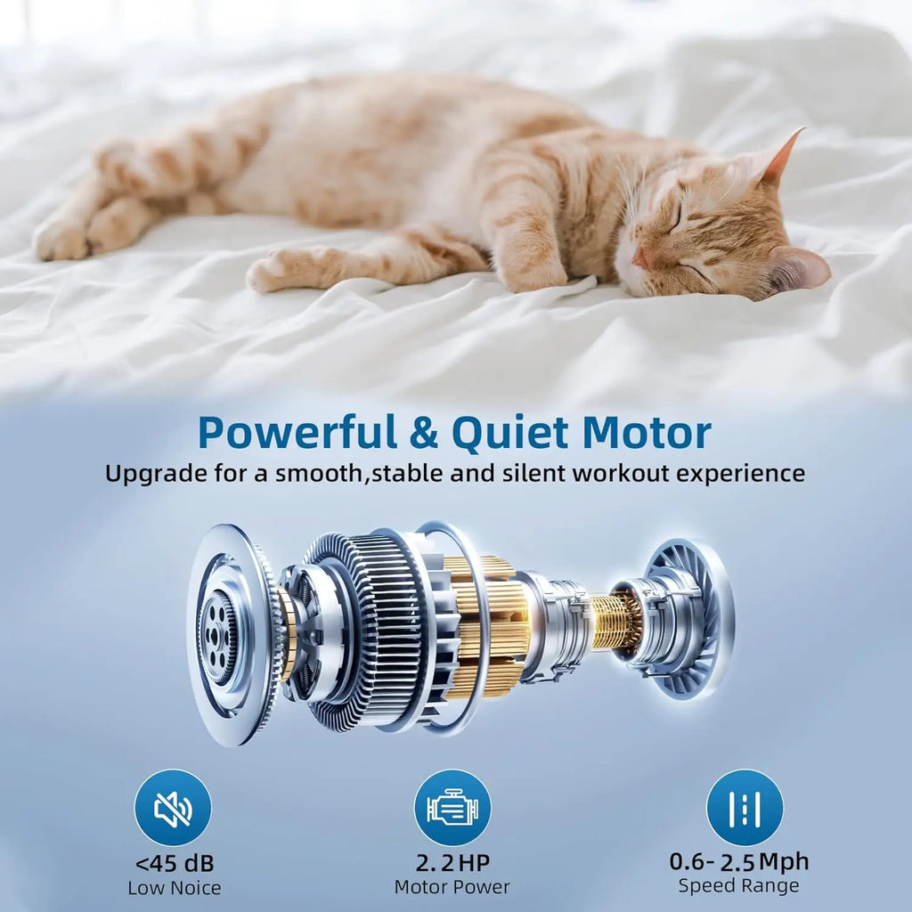 Tapis de marche portable