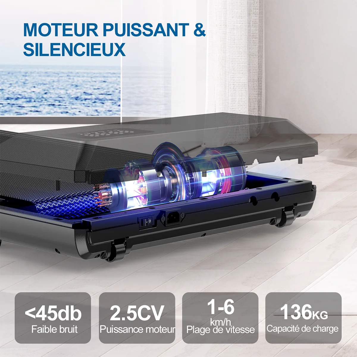 Tapis de course portable| Montapisdemarche