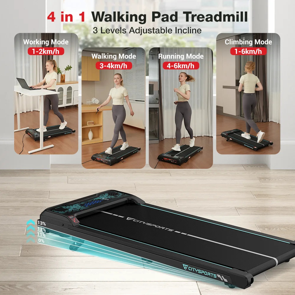 Tapis de marche inclinable 12