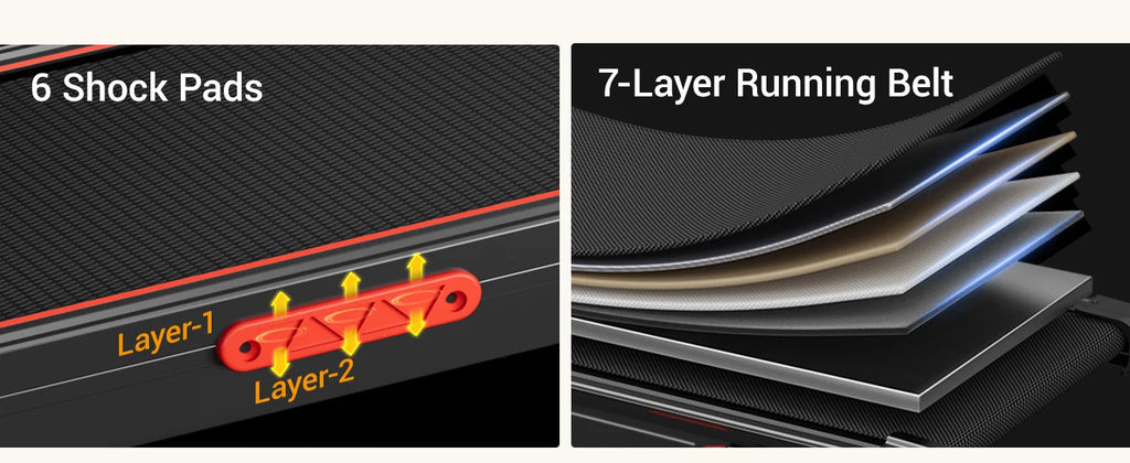 Tapis de marche inclinable 12 degrés