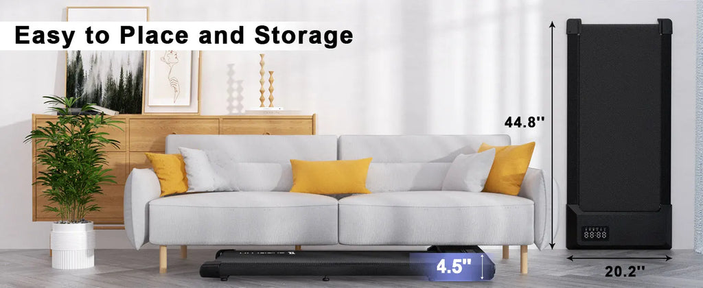 Tapis de marche portable