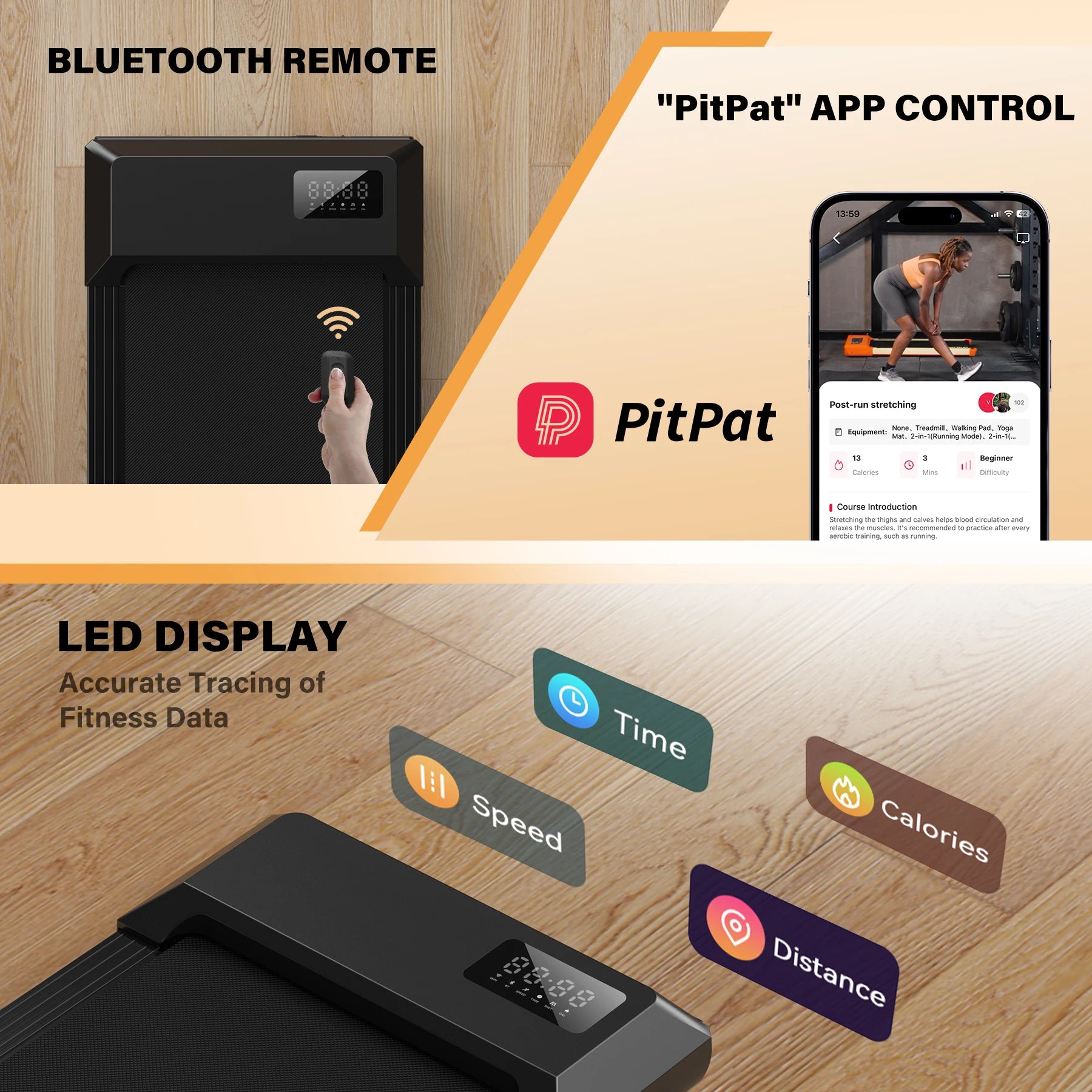 Tapis de marche petit format