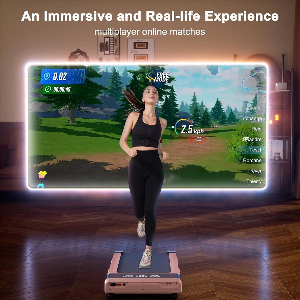 Tapis de marche avec inclinaison