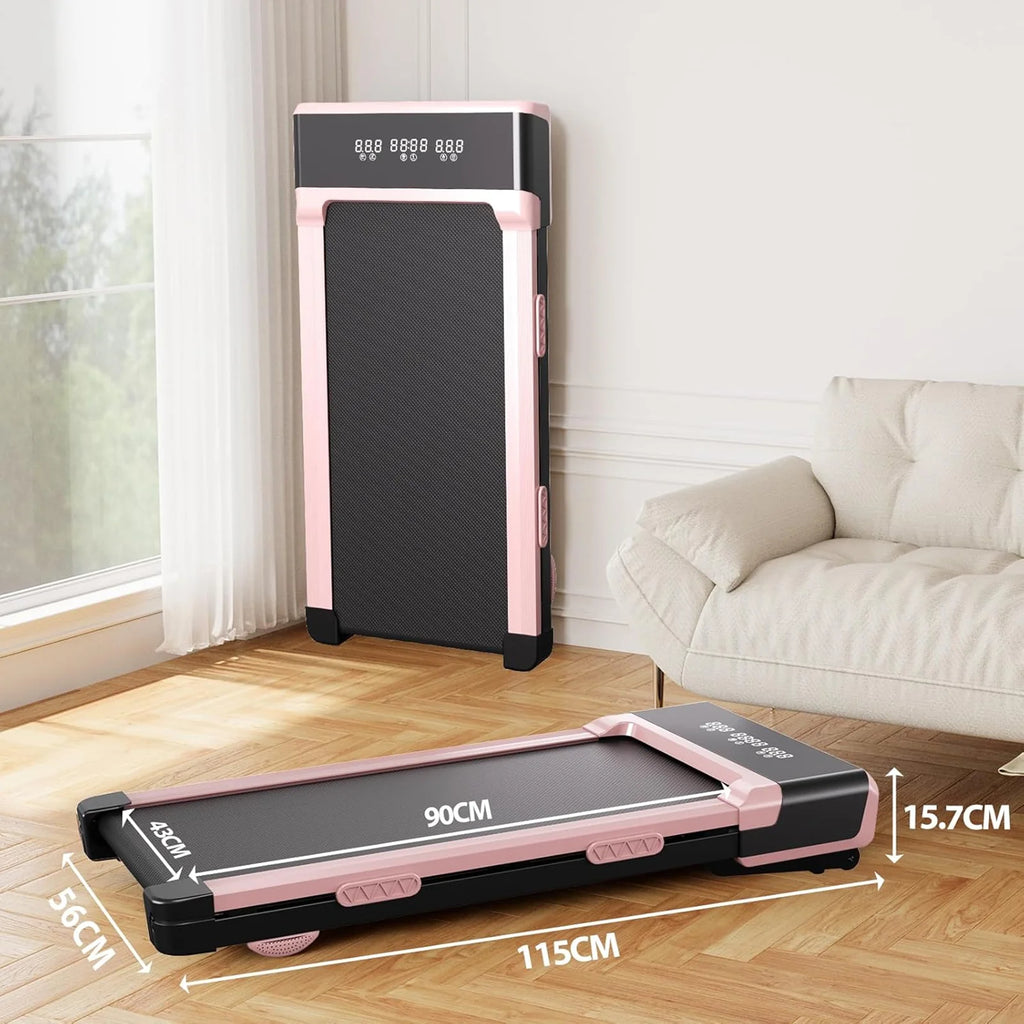 Tapis de marche rose