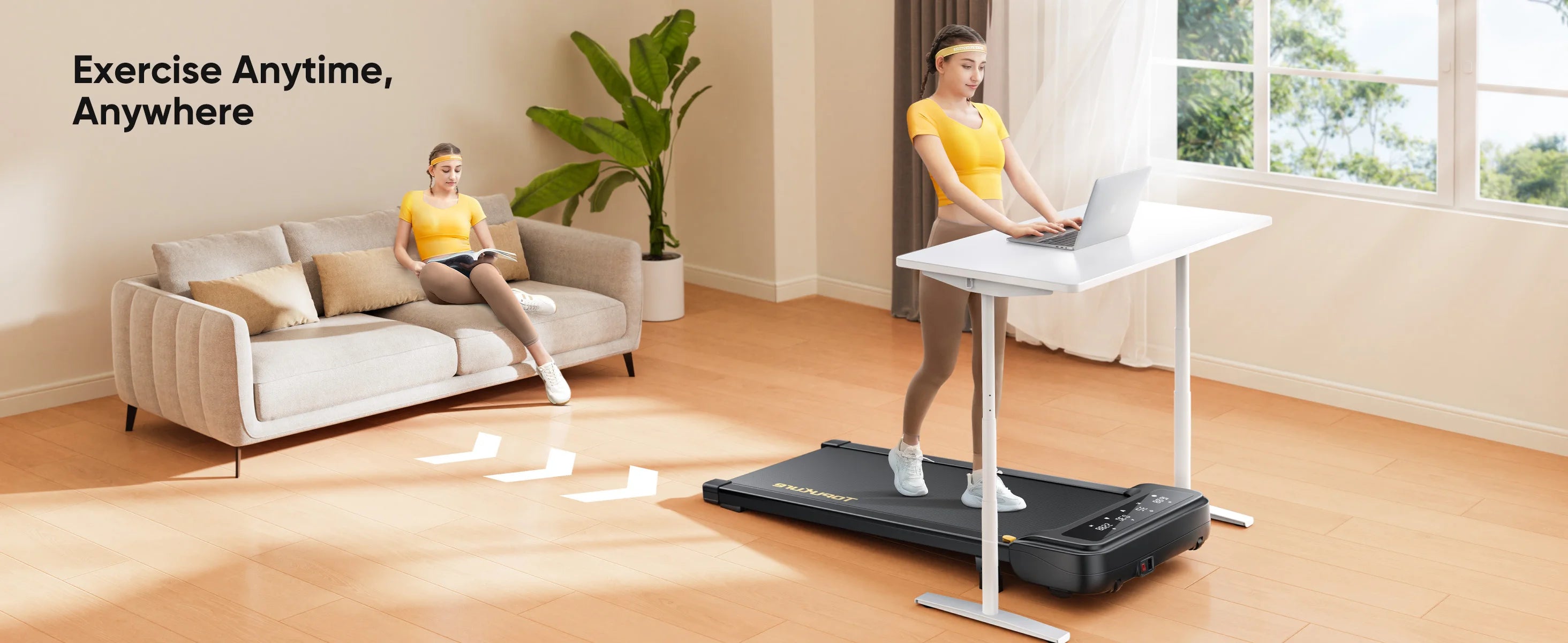 Tapis de marche bureau debout