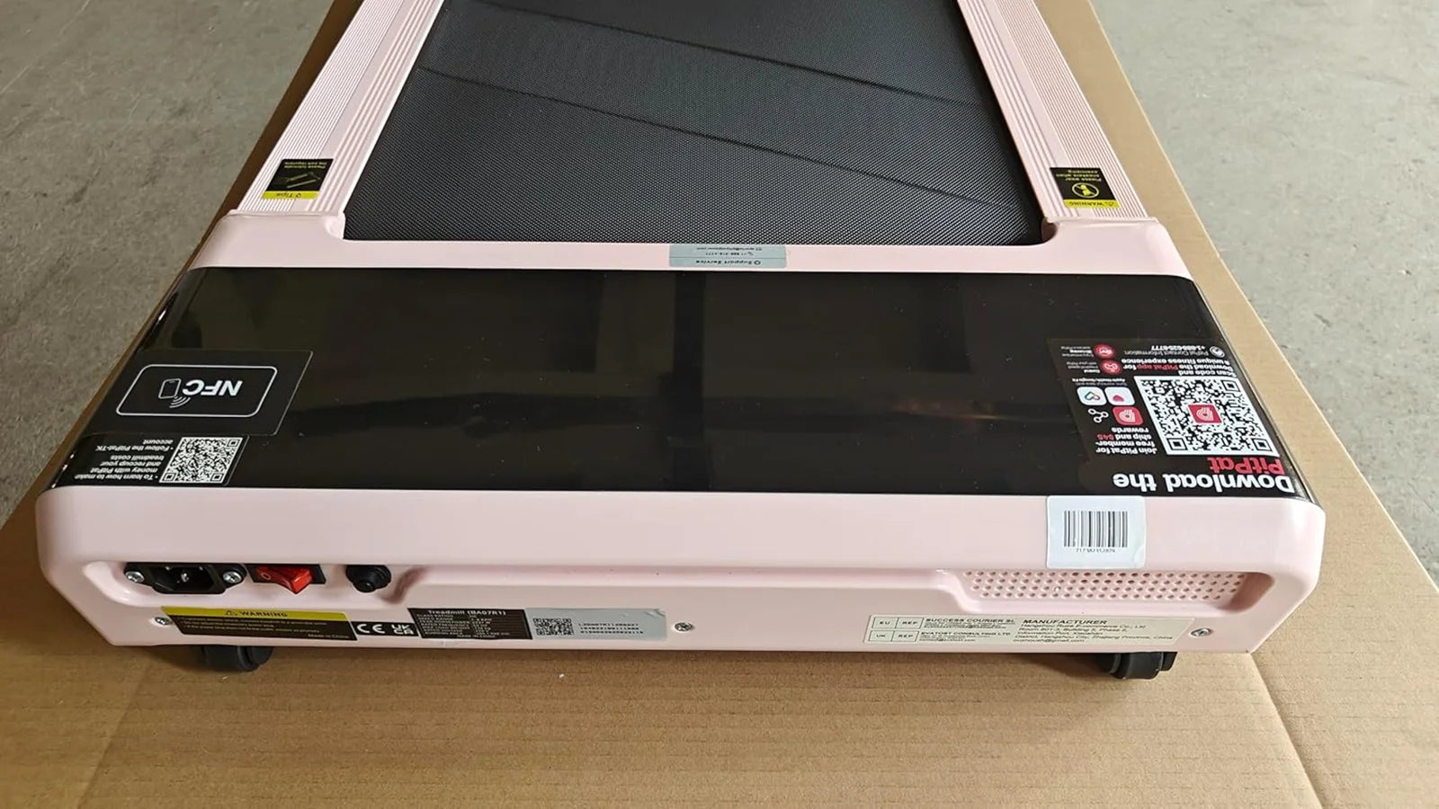 Tapis de marche peu encombrant