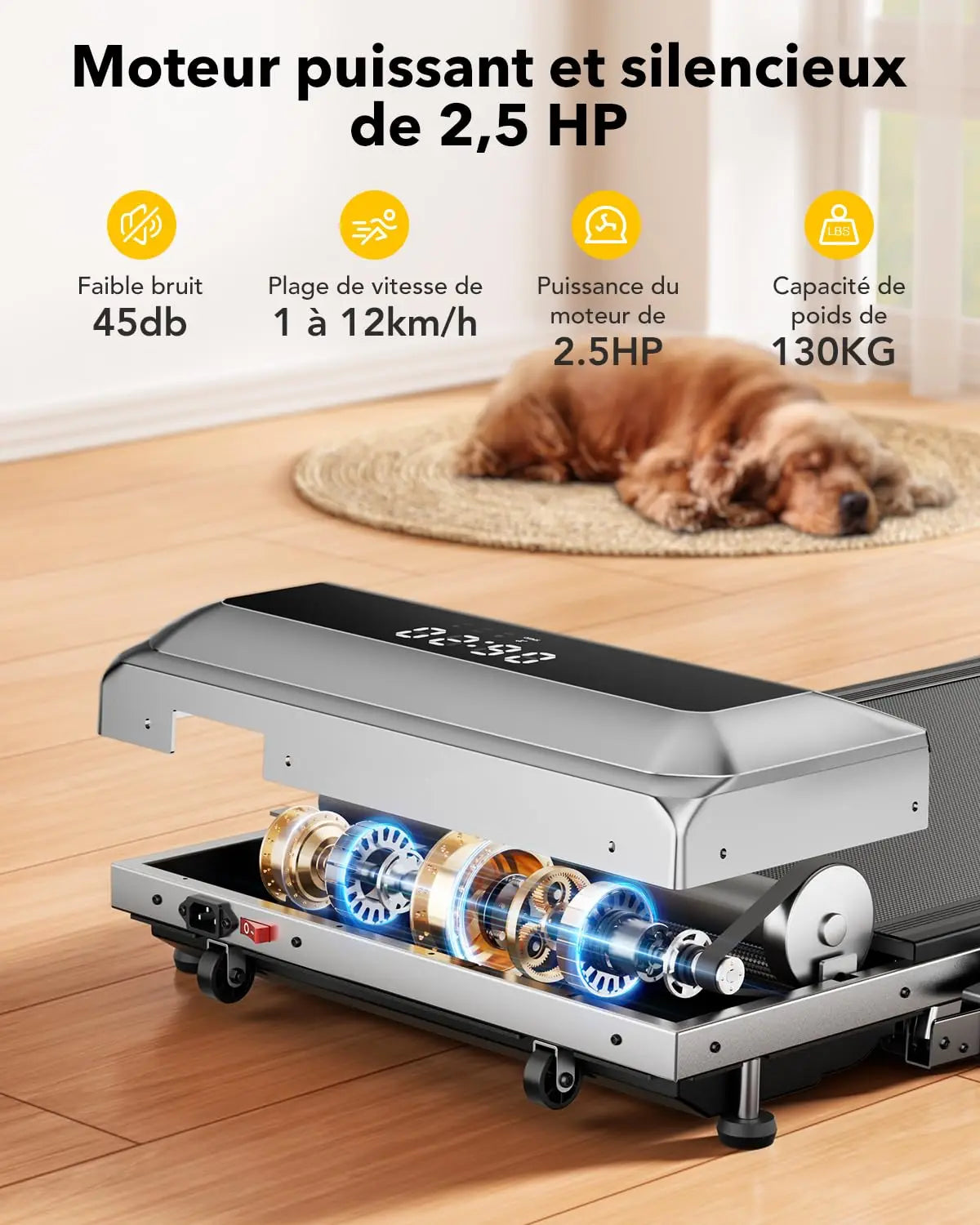 Tapis de marche pliant