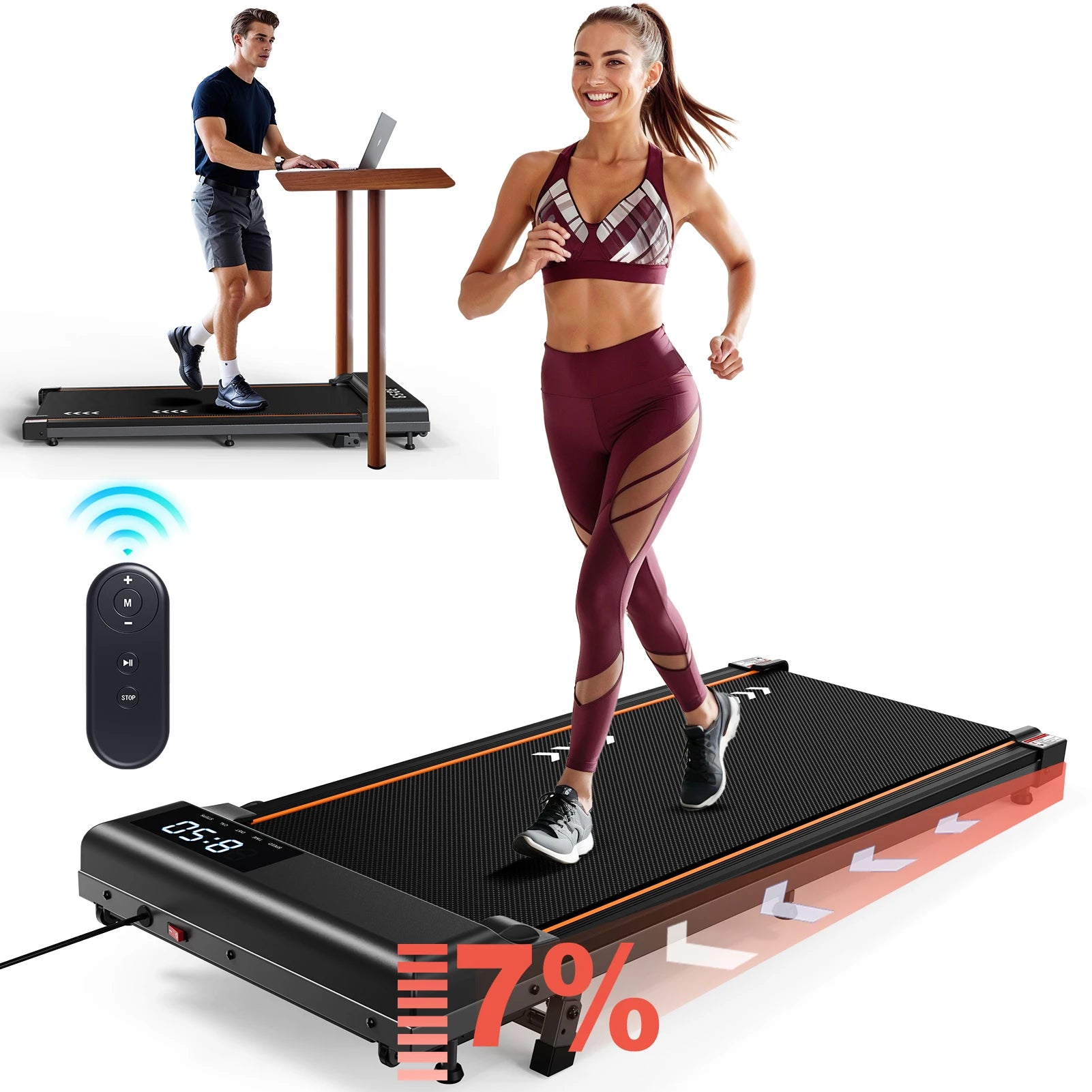 Tapis de course inclinable automatique| Montapisdemarche