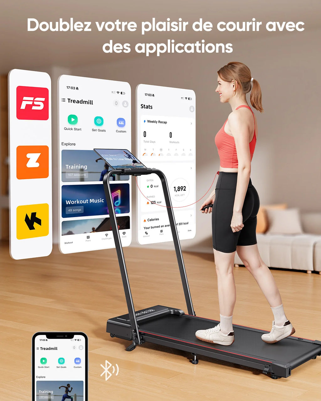 Tapis de marche pro