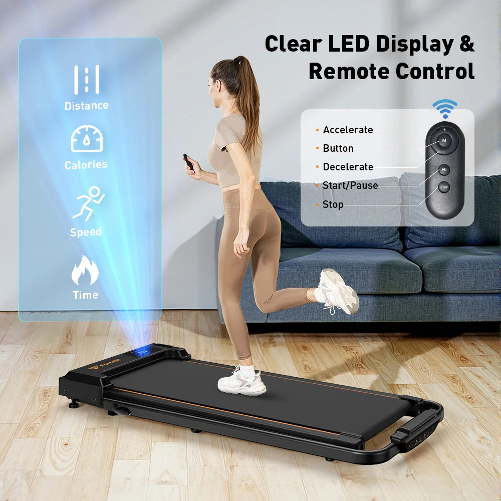 Tapis de marche inclinable et pliable