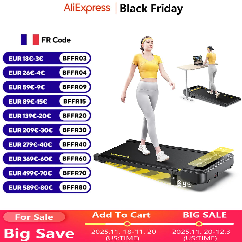 Tapis de marche bureau debout