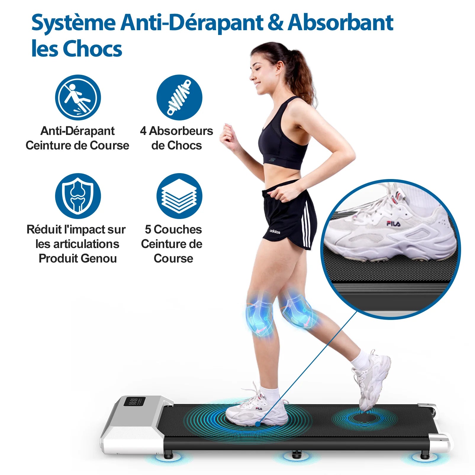 Tapis de course sans barre| Montapisdemarche