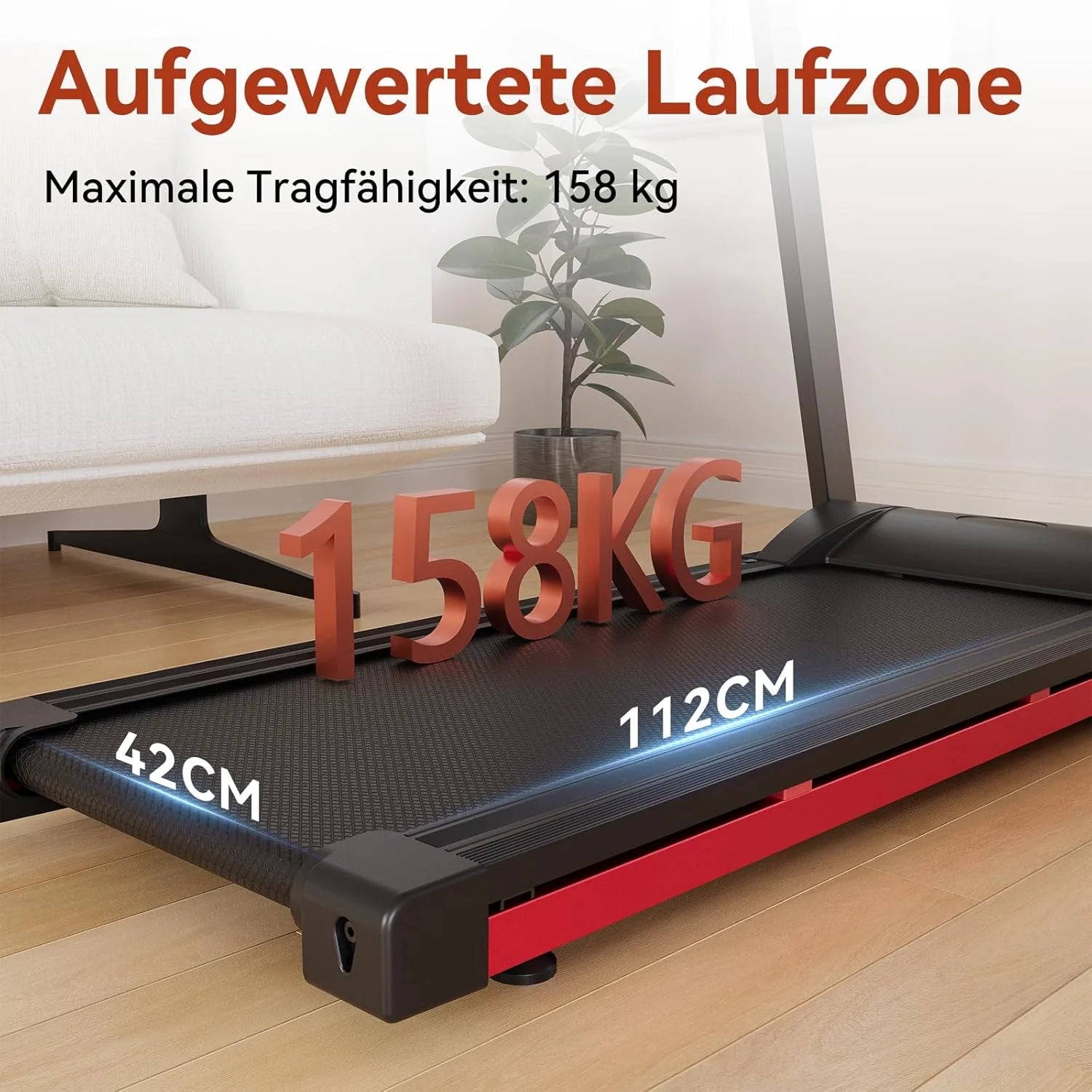 Tapis de marche 150 kg