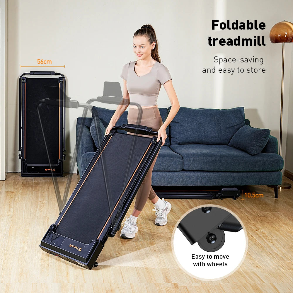 Tapis de marche inclinable et pliable