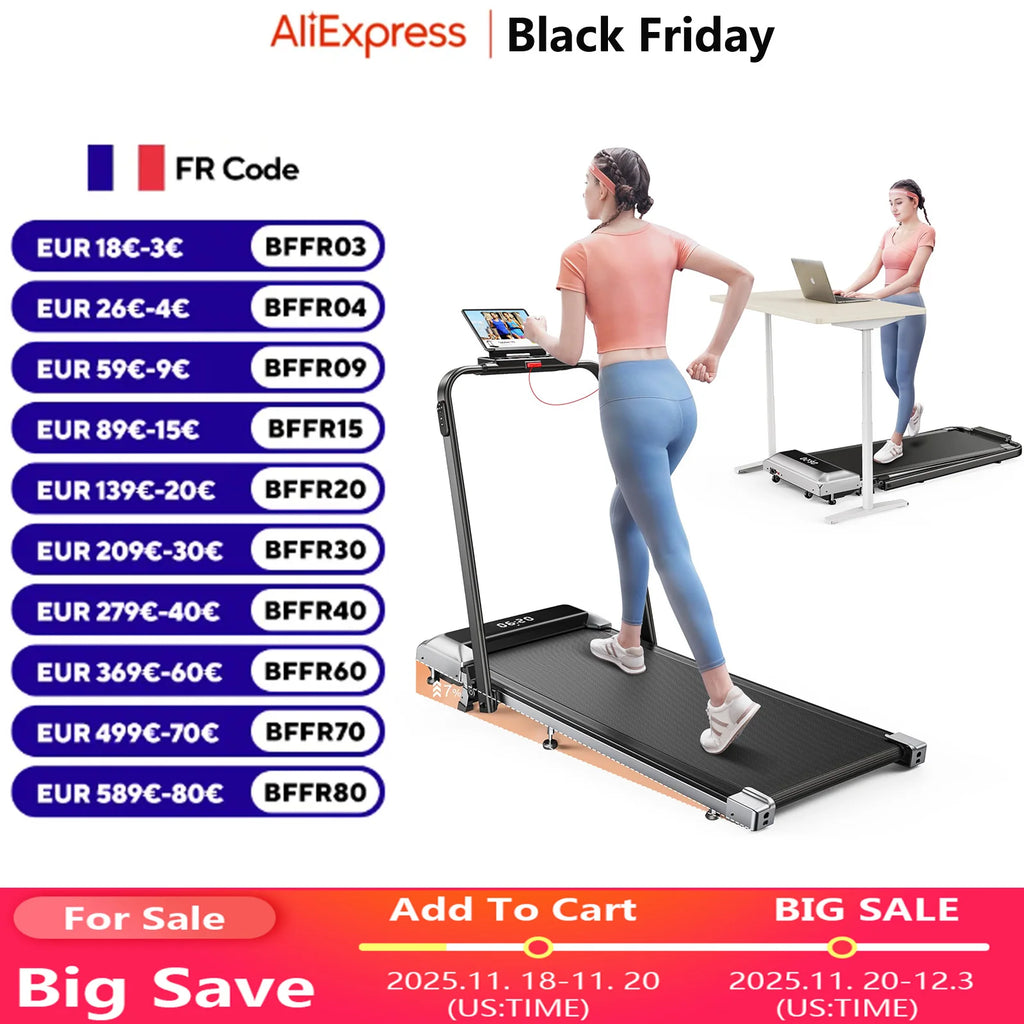 Tapis de marche pliant