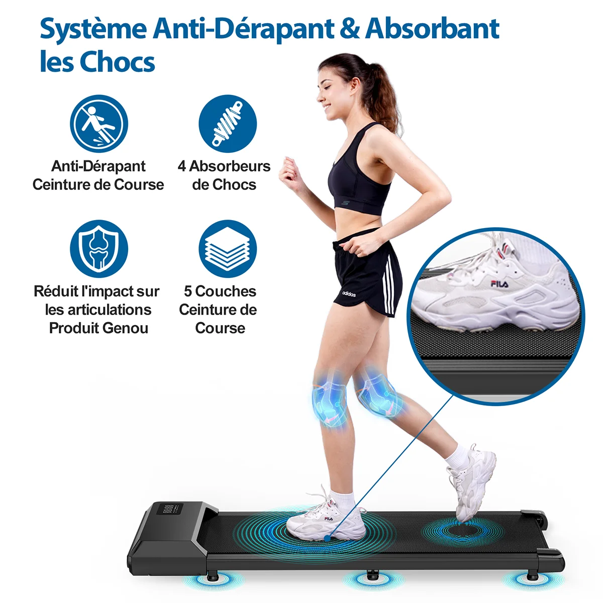 Tapis de course portable| Montapisdemarche