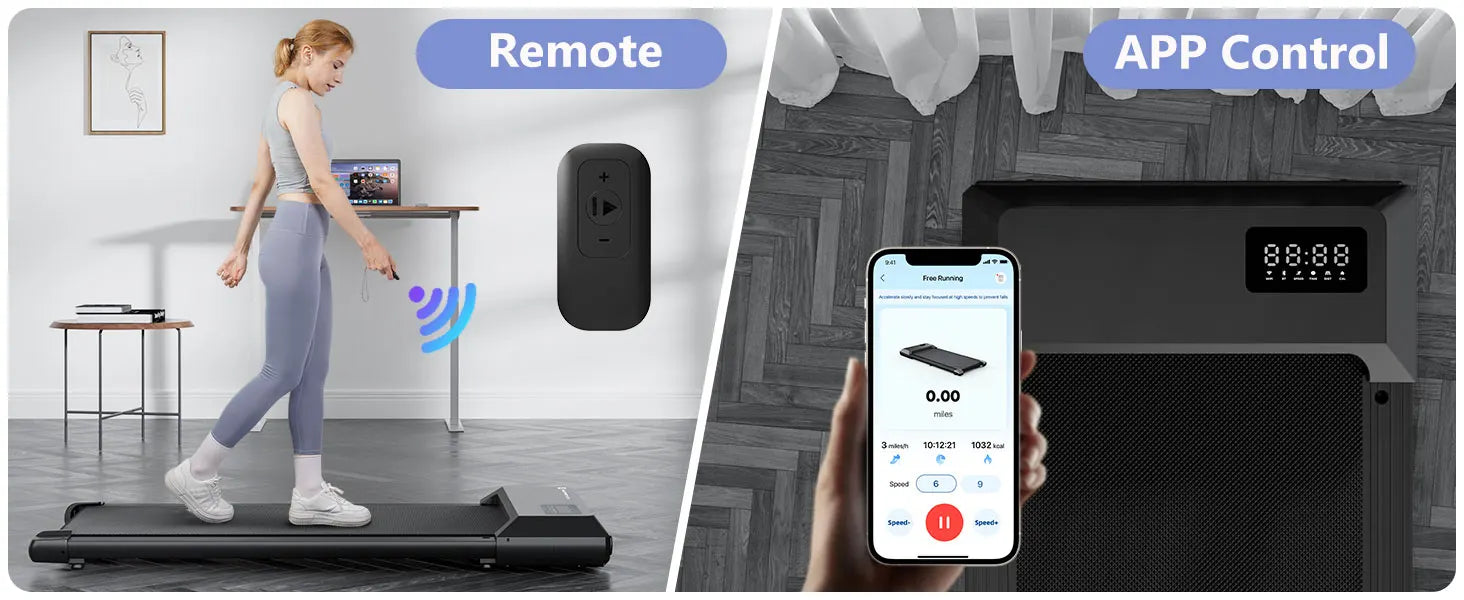 Tapis de marche portable