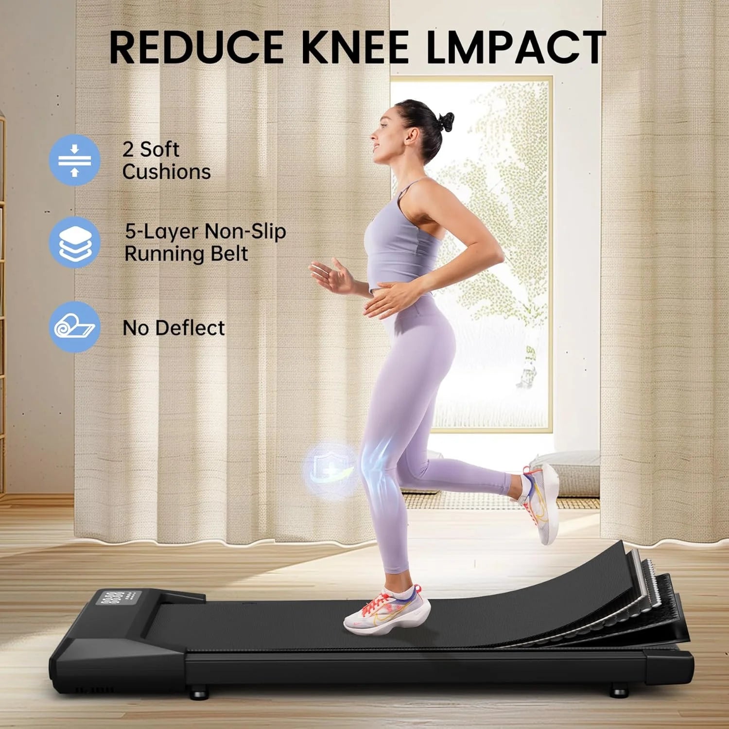 Tapis de marche 130 kg